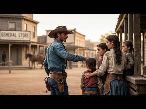 She Was Sold With Her Children — Until a Cowboy Whispered, “I’ll Take the Whole Family ”