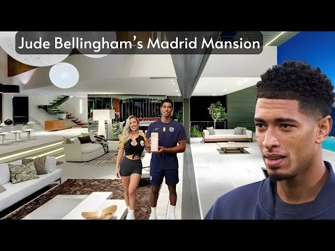 Jude Bellingham’s Madrid Mansion – Young Lion’s Royal Lifestyle in the Heart of Spain.