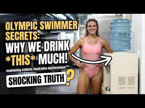 ⭐ Olympic Swimmer Secrets: Why We Drink So Much! – #swimming #athlete