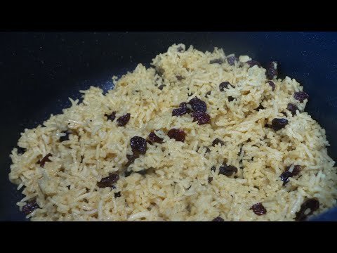 Raisin Rice Recipe (Leftover Rice Recipe) How to Make Raisin Rice