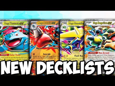 NEW Mega Evolution ex Decklists From Japan!