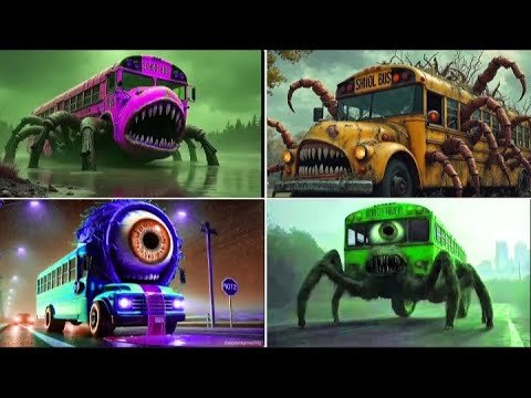 MONSTER SCHOOL BUS EATER - Coffin Dance Song (COVER)#coffindance#monsterschoolbus#coffindancesong