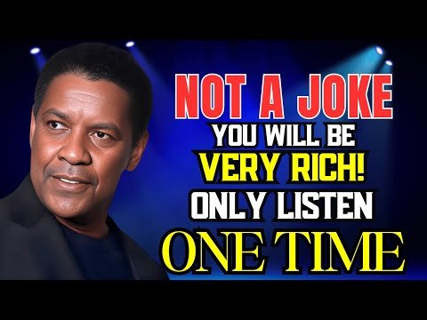 📩💰 When God Blesses You With Wealth, Do This Immediately | Denzel Washington Podcast